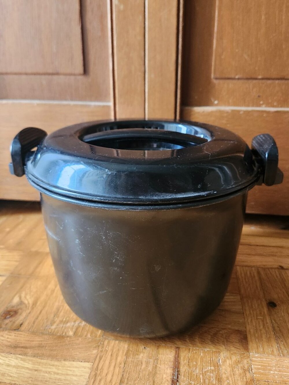 Pampered Chef Microwave Rice Cooker Plus Steamer